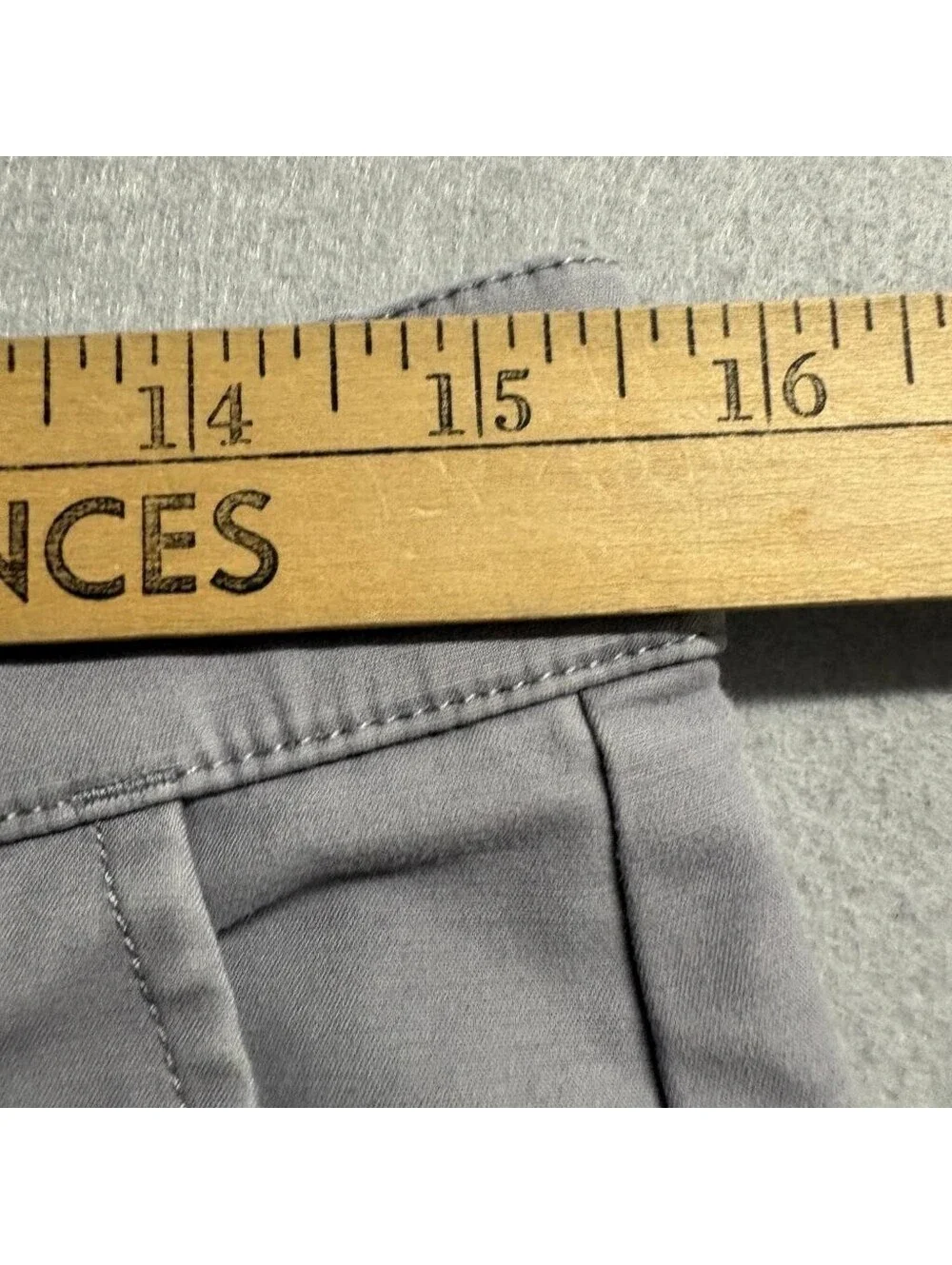 Zanerobe Sureshot Chino Pants Mens 32 Gray Elastic Cuff Stretch Joggers